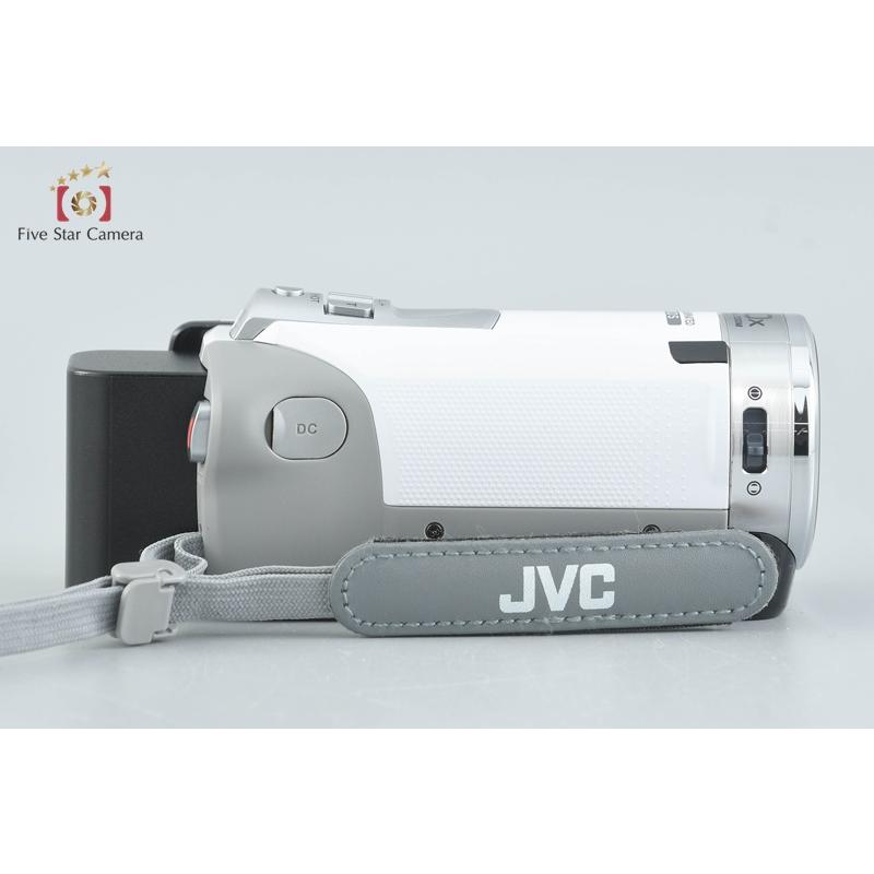 中古】JVC ケンウッド Everio GZ-E600-W ホワイト デジタルビデオ