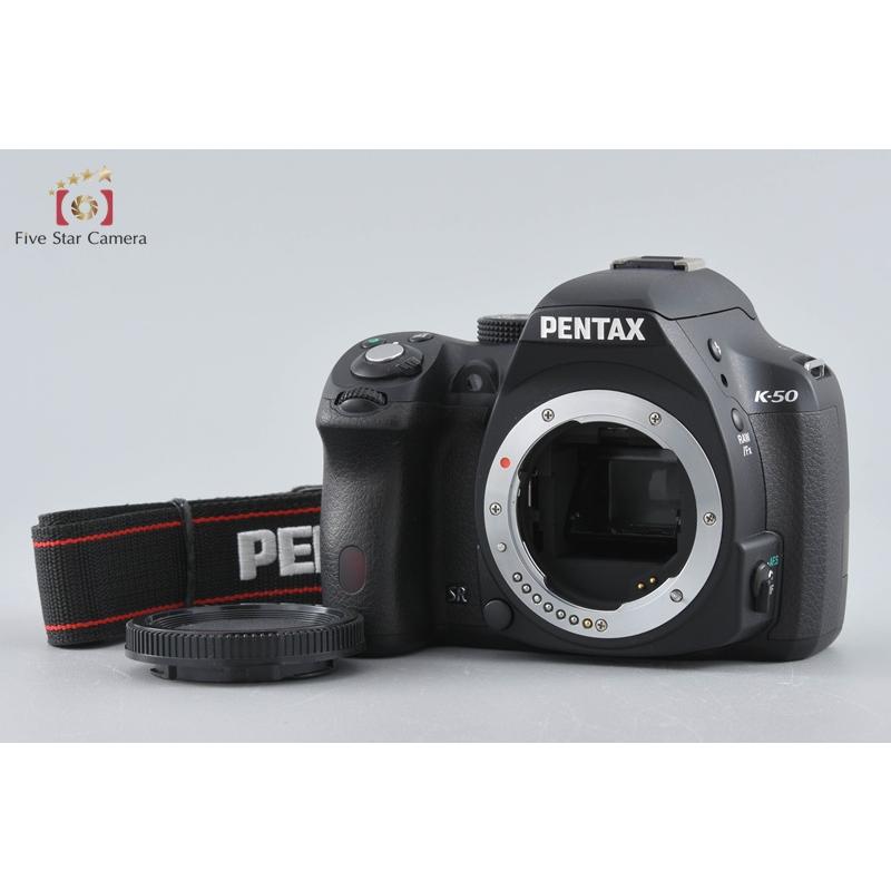 ペンタックス 【中古】PENTAX K-50 ブラック デジタル一眼レフカメラ