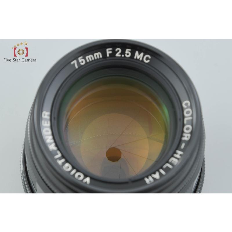 Voigtlander 【中古】Voigtlander フォクトレンダー COLOR-HELIAR 75mm 