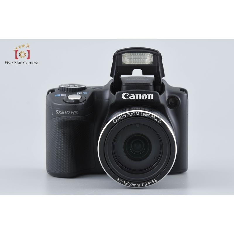 【中古】Canon キヤノン PowerShot SX510 HS ブラック コンパクトデジタルカメラ