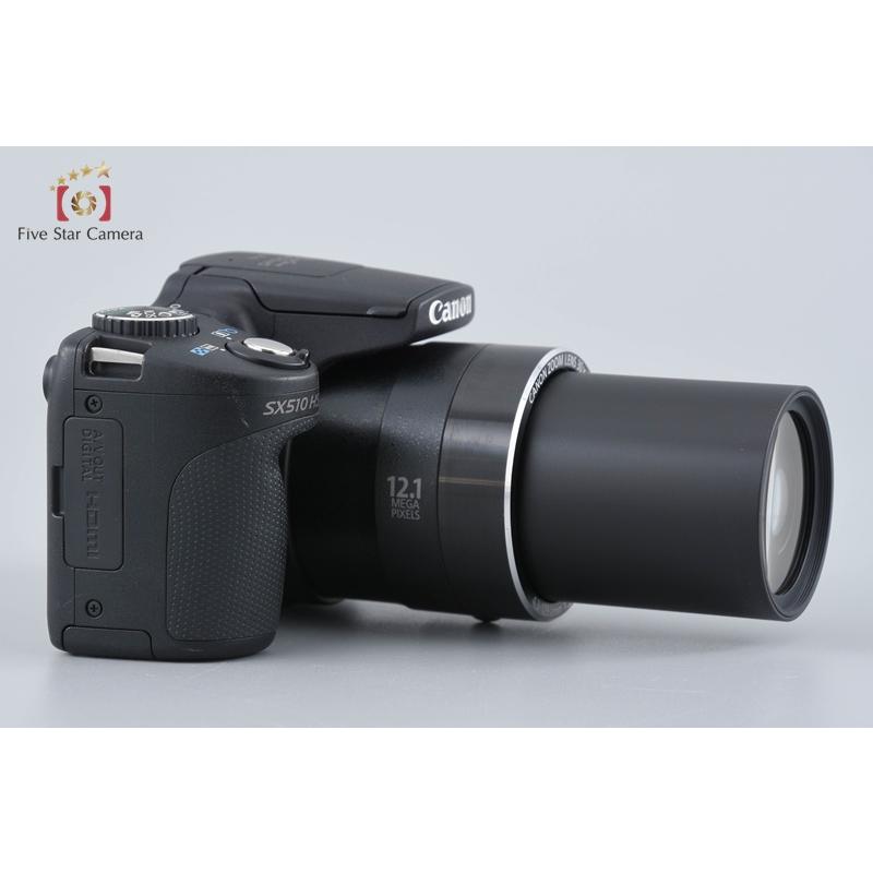 【中古】Canon キヤノン PowerShot SX510 HS ブラック コンパクトデジタルカメラ