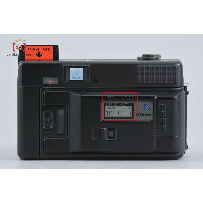 【完動品】Nikon L35AD iso1000 フィルムカメラ 動作確認済 完動品】美品 Nikon L35AD ISO1000 ピカイチ 動作確認済 - メルカリ