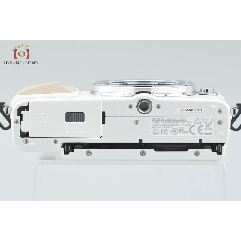 【中古】OLYMPUS オリンパス PEN Lite E-PL7 ホワイト ミラーレス一眼カメラ シャッター回数僅少 オリンパス（OLYMPUS） 【中古】OLYMPUS PEN Lite E-PL7 ホワイト