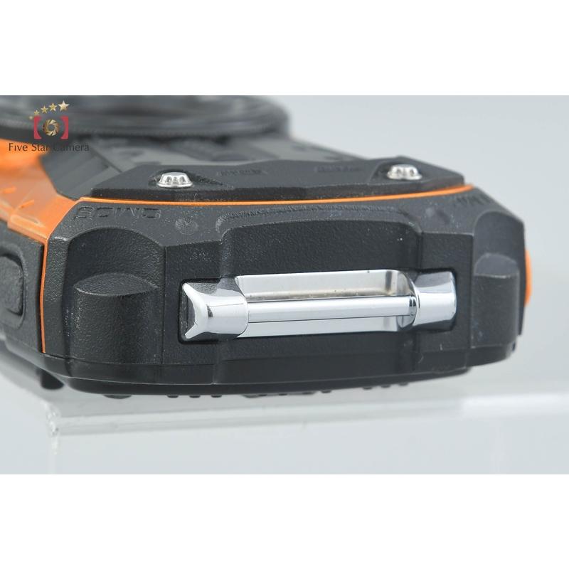 リコー（RICOH） 【中古】RICOH PENTAX ペンタックス WG-50 オレンジ