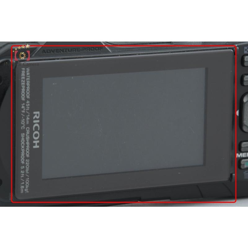 リコー（RICOH） 【中古】RICOH PENTAX ペンタックス WG-50 オレンジ