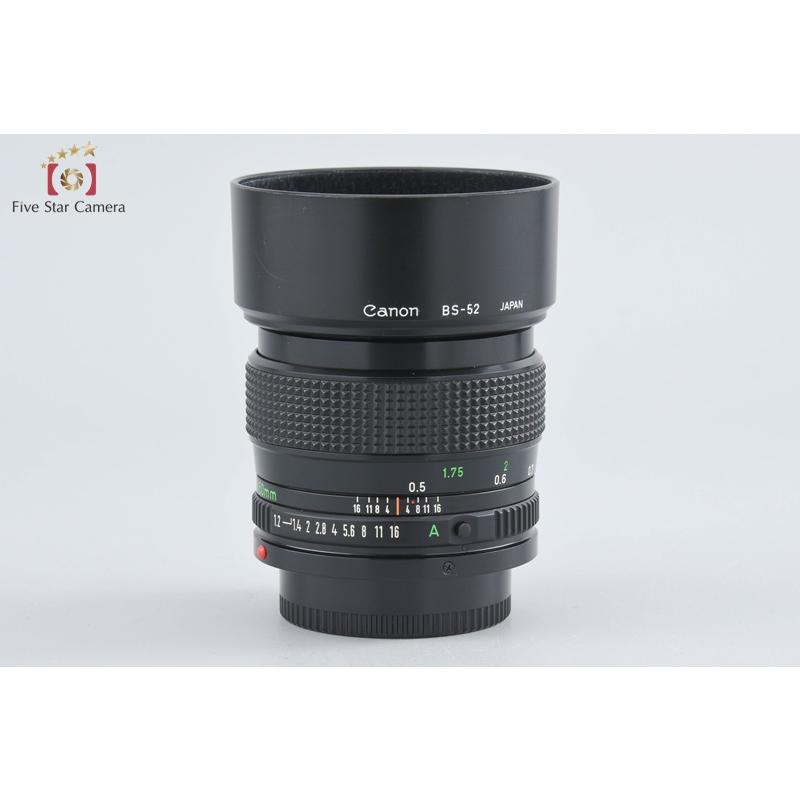 キヤノン（Canon） 【中古】Canon New FD 50mm f/1.2 : 中古カメラの