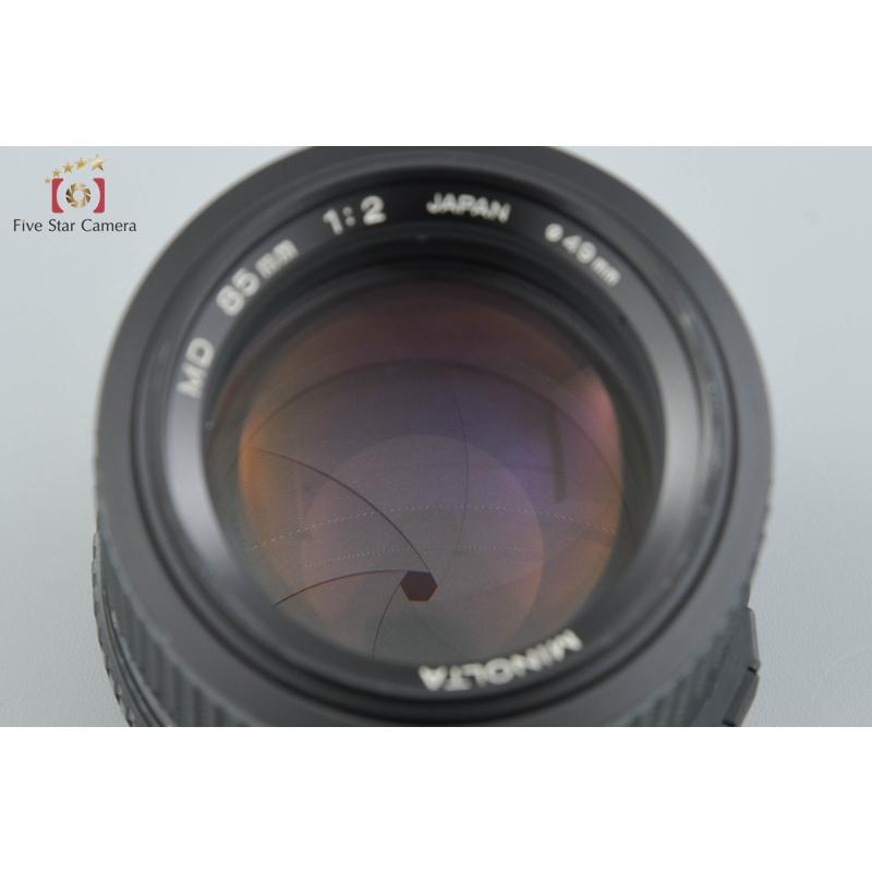 中古】MINOLTA ミノルタ New MD 85mm f/2 : 中古カメラのファイブ 