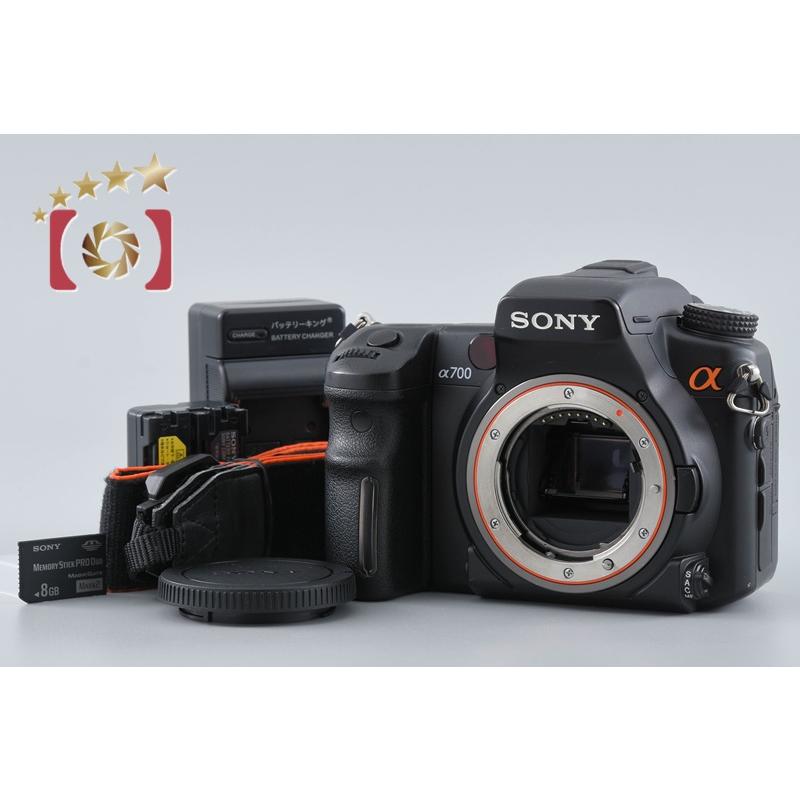 【中古】「非常に良い」ソニー SONY デジタル一眼レフ α700 ボディ DSLR-A700 SONY デジタル一眼レフ α700 ボディ