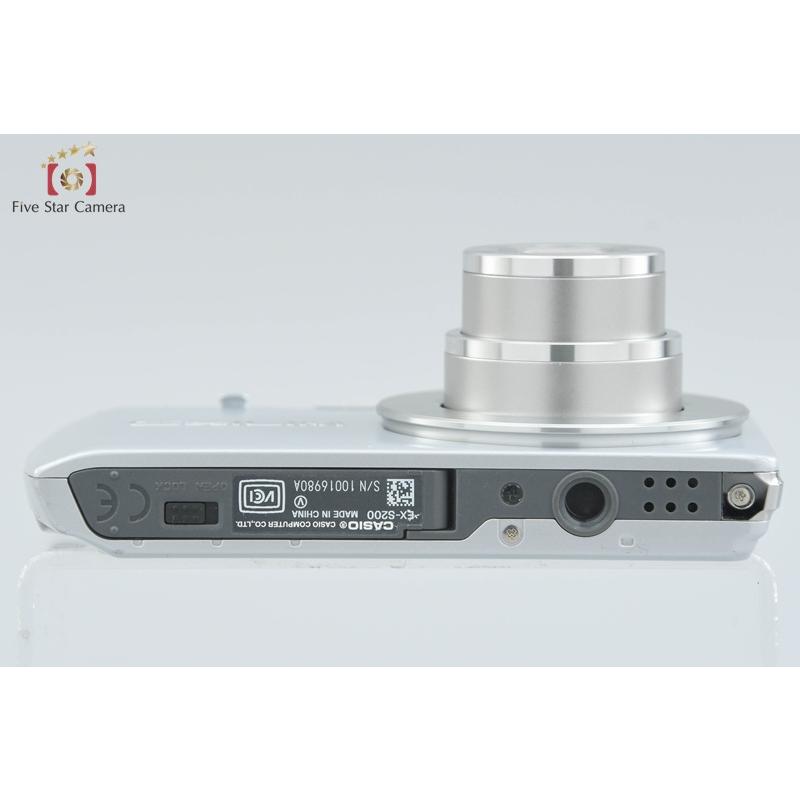 CASIO（カシオ） 【中古】CASIO EXILIM EX-S200 シルバー コンパクト