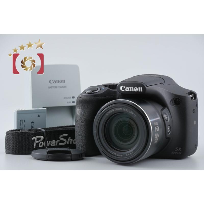 【中古】Canon キヤノン PowerShot SX530 HS ブラック コンパクトデジタルカメラ キヤノン（Canon） 【中古】Canon PowerShot SX530 HS ブラック