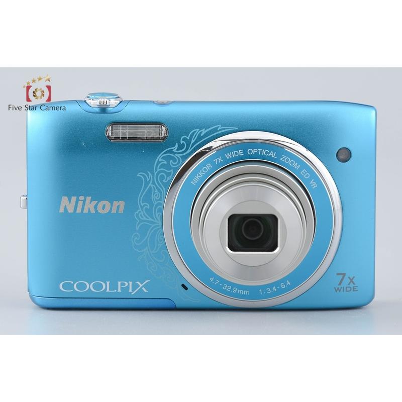 ニコン（Nikon） 【中古】Nikon COOLPIX S3500 オリエンタルブルー