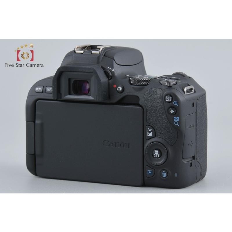 【中古】Canon キヤノン EOS Kiss X9 EF-S 18-55 IS STM レンズキット ブラック シャッター回数僅少 元箱付き キヤノン（Canon） 【中古】Canon EOS Kiss X9 EF-S 18-55 IS STM