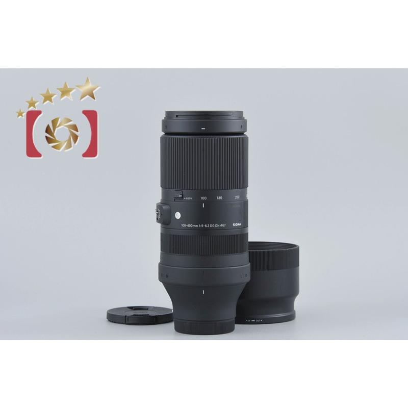 中古 SIGMA 100-400F5-6.3 DG DN OS SONY E SIGMA 100-400mm F5-6.3 DG DN OS | Contemporary | SIGMA Corporation