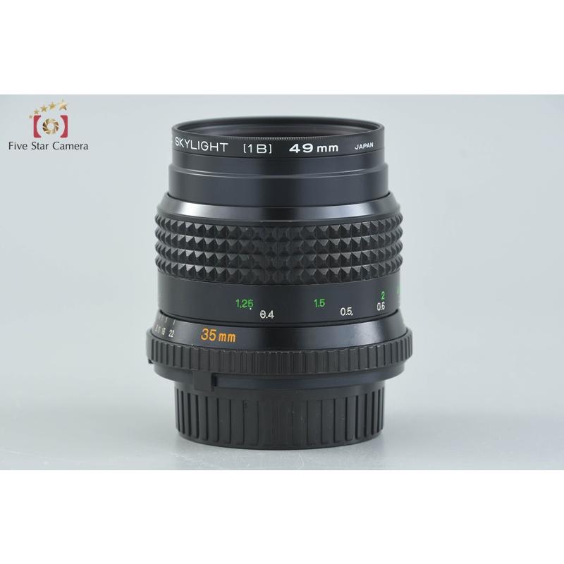 中古】MINOLTA ミノルタ MD W.ROKKOR 35mm f/1.8 : 中古カメラの