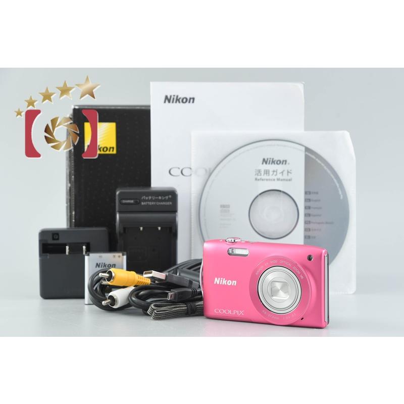 ニコン（Nikon） 【中古】Nikon COOLPIX S3300 ストロベリーピンク