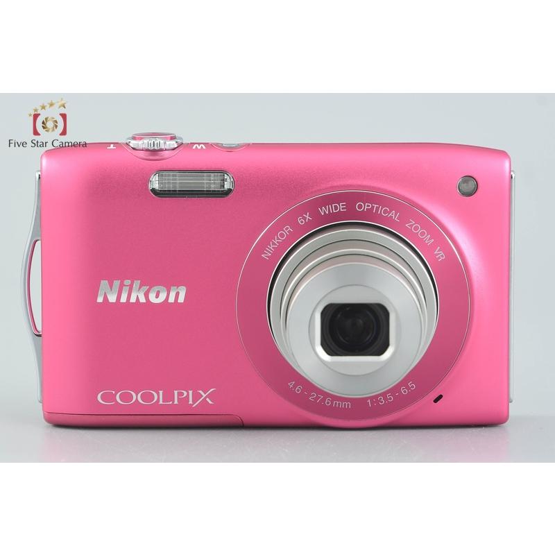 ニコン（Nikon） 【中古】Nikon COOLPIX S3300 ストロベリー
