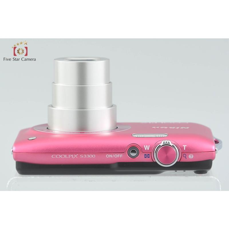 ニコン（Nikon） 【中古】Nikon COOLPIX S3300 ストロベリーピンク