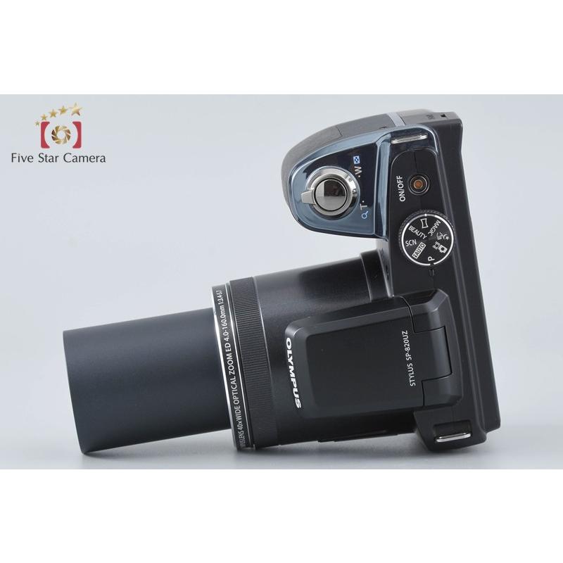 【中古】OLYMPUS オリンパス STYLUS SP-820UZ ブラック コンパクトデジタルカメラ 元箱付き_5