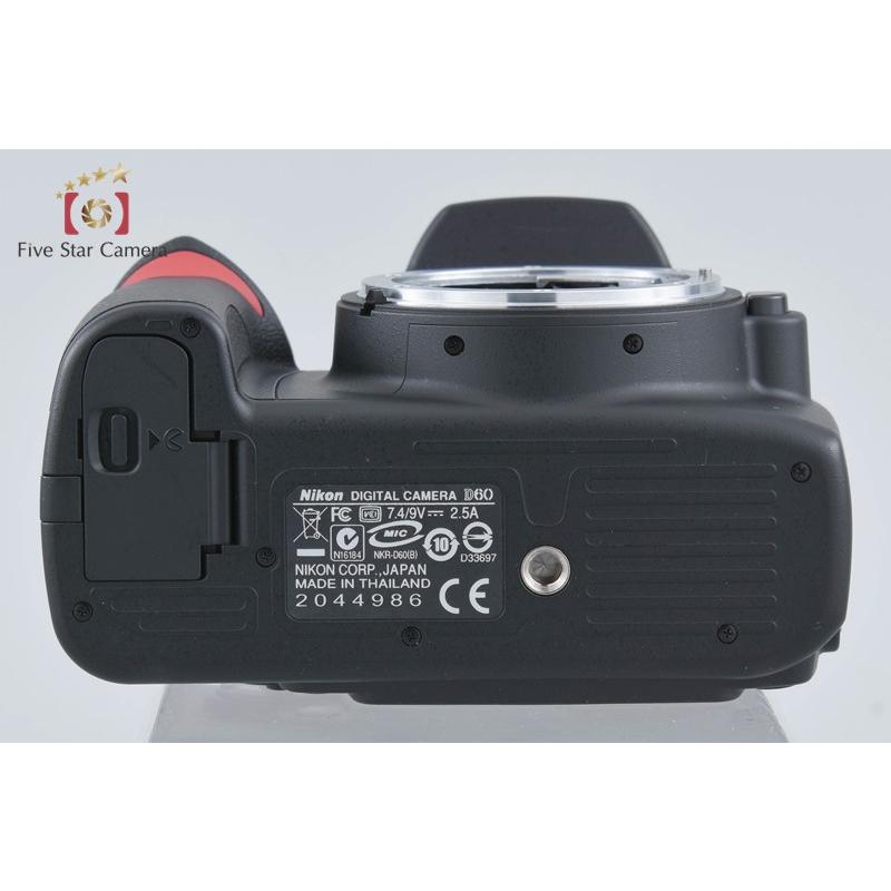★シャッター回数わずか1852枚★Nikon ニコン D60 ニコン（Nikon） 【中古】Nikon D60 デジタル一眼レフカメラ