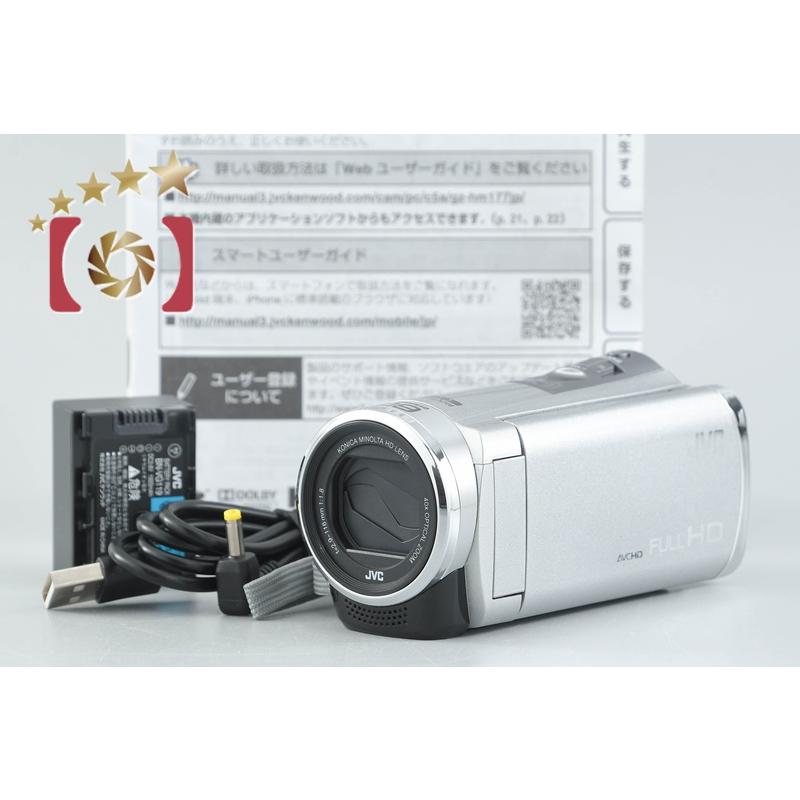 中古】JVC ケンウッド GZ-HM177 シルバー デジタルビデオカメラ : 中古
