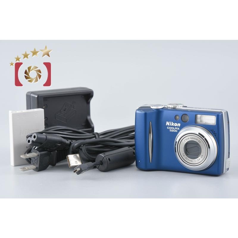 NIKON COOLPIX E5200 5200 プラチナブルー　動作品 書き溜め space: Nikon COOLPIX 5200 E5200 プラチナブルー
