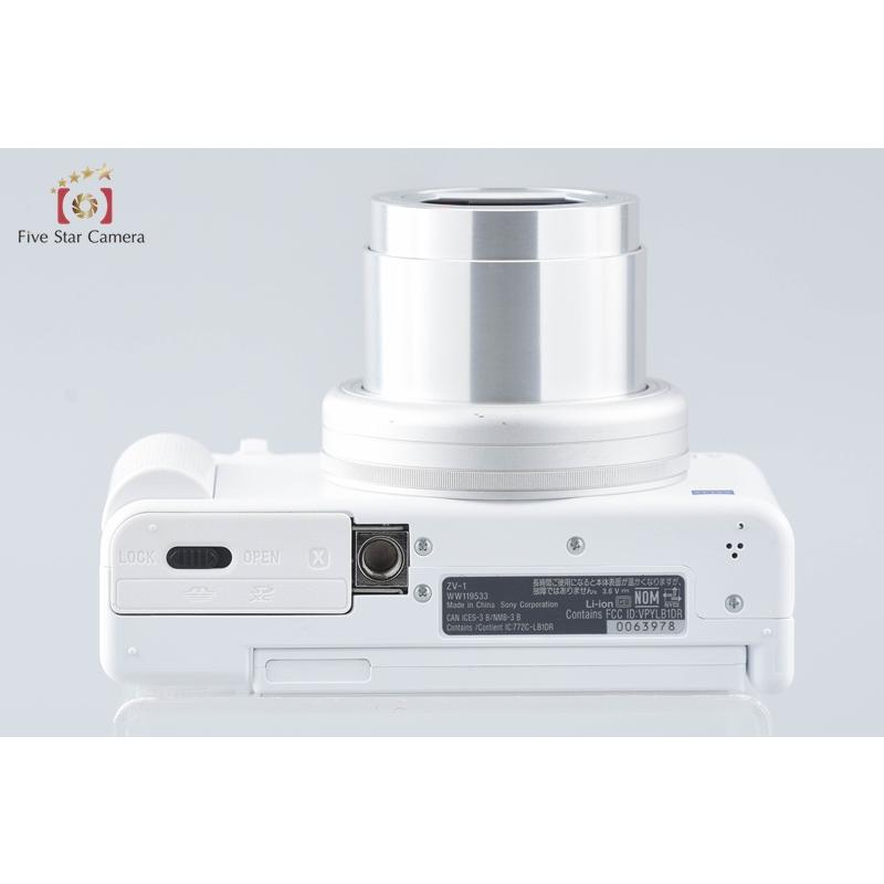 SONY（ソニー） 【中古】SONY VLOGCAM ZV-1 ホワイト + GP-VPT2BT