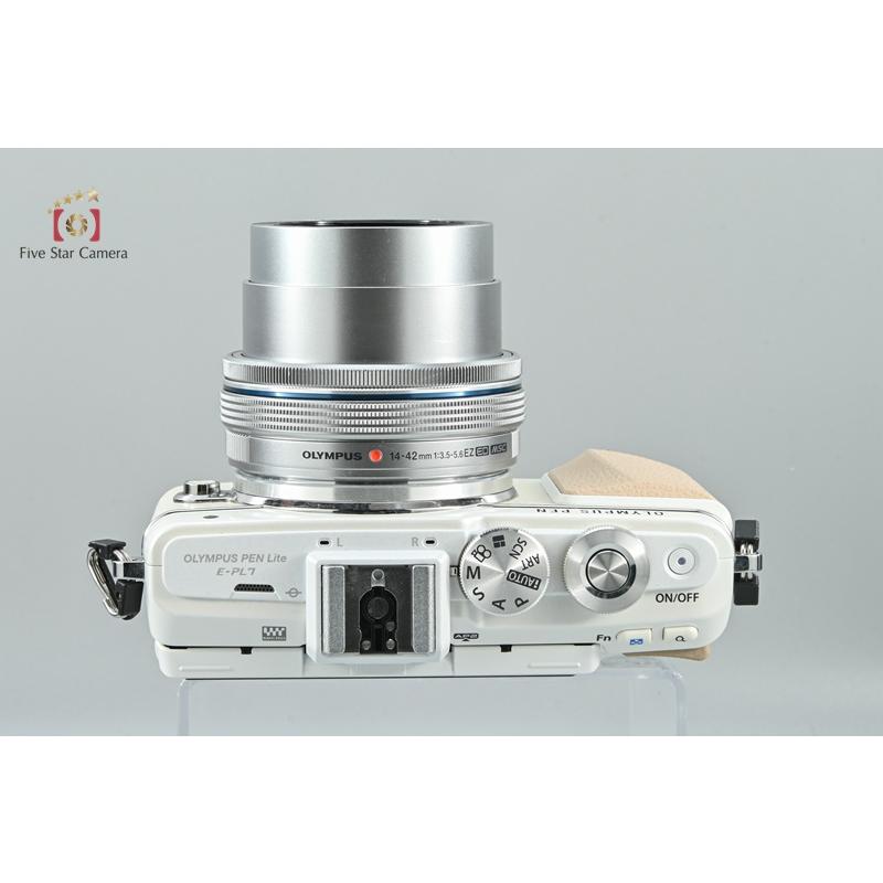 OLYMPUS E-PL7 14-42 EZ レンズキット WHITE 【公式通販】