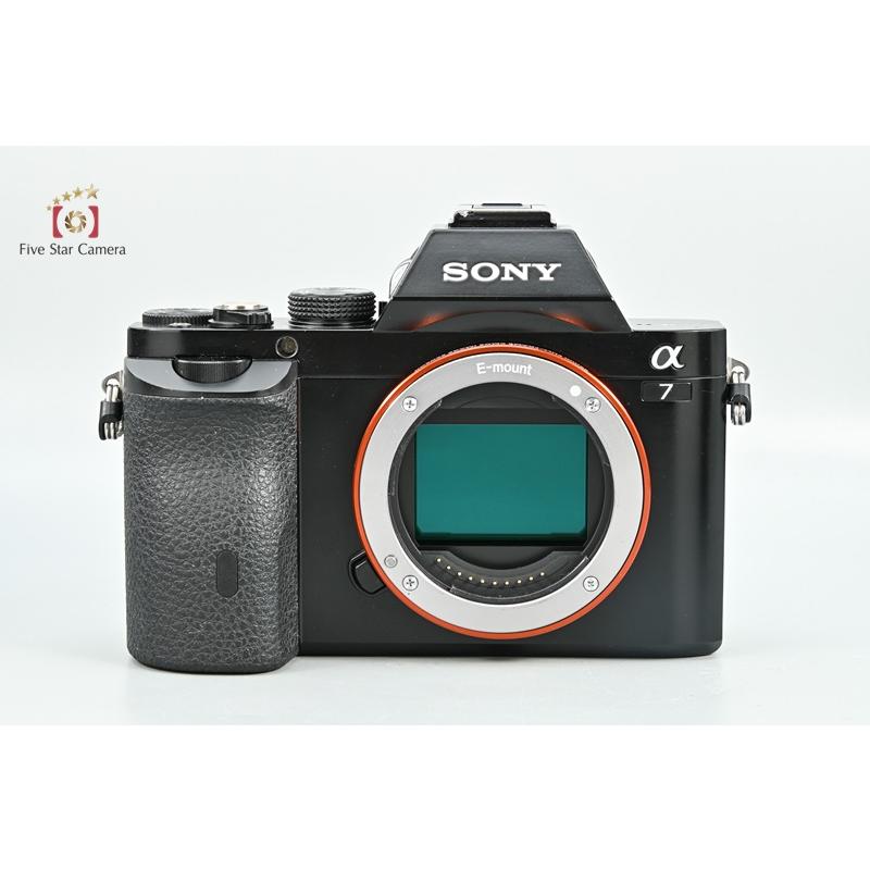 【中古】SONY ソニー α7 ILCE-7 ミラーレス一眼カメラ SONY（ソニー） 【中古】SONY α7 ILCE-7 ミラーレス一眼カメラ : 中古