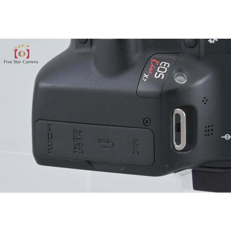 【中古】Canon キヤノン EOS Kiss X7 ブラック デジタル一眼レフカメラ_4