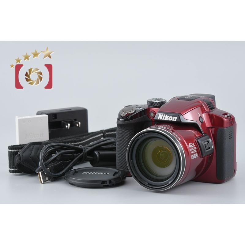 【中古】Nikon ニコン COOLPIX P510 レッド コンパクトデジタルカメラ | ニコン