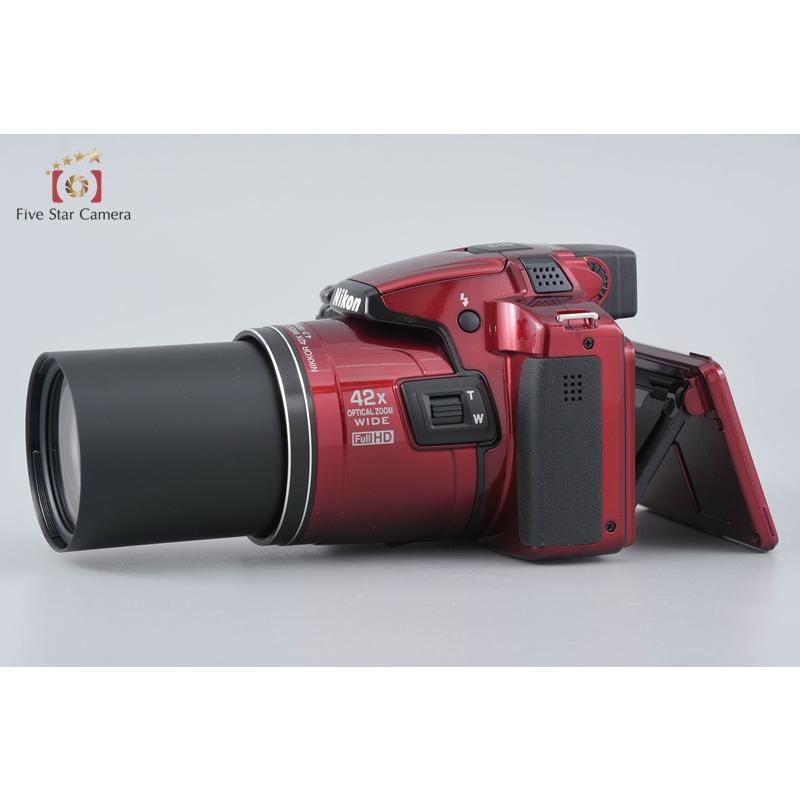 【中古】Nikon ニコン COOLPIX P510 レッド コンパクトデジタルカメラ | ニコン | 03