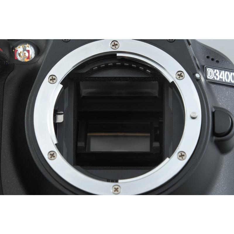 【中古】Nikon ニコン D3400 デジタル一眼レフカメラ シャッター回数僅少 ニコン（Nikon） 【中古】Nikon D3400 デジタル一眼レフカメラ