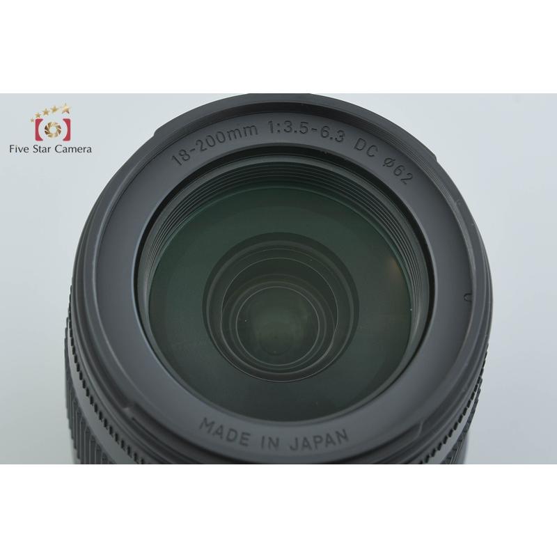 【中古】SIGMA シグマ 18-200mm f/3.5-6.3 DC OS HSM Contemporary ニコン用
