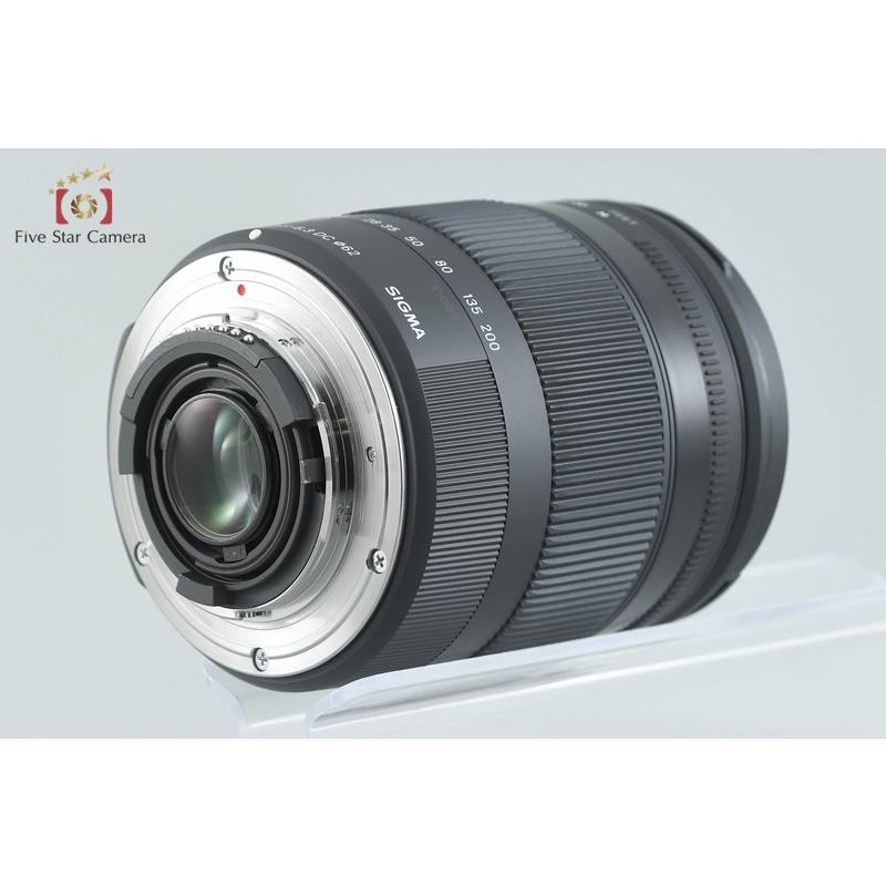 【中古】SIGMA シグマ 18-200mm f/3.5-6.3 DC OS HSM Contemporary ニコン用