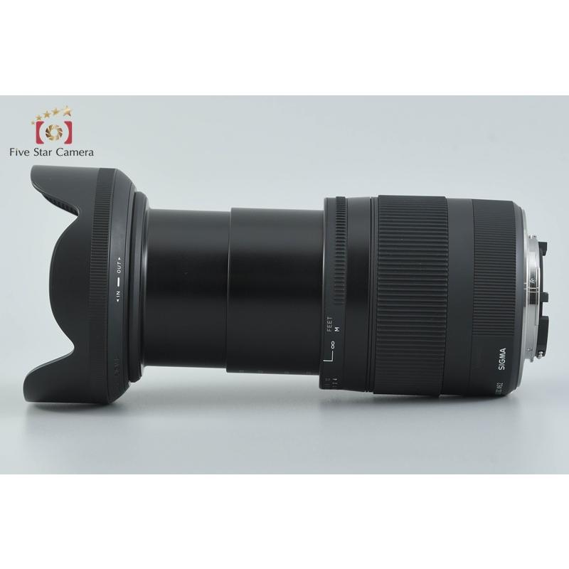 【中古】SIGMA シグマ 18-200mm f/3.5-6.3 DC OS HSM Contemporary ニコン用