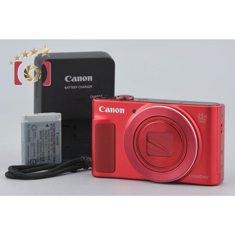 キヤノン PowerShot SX620 HS レッド 中古 キヤノン（Canon） 【中古】Canon PowerShot SX620 HS レッド