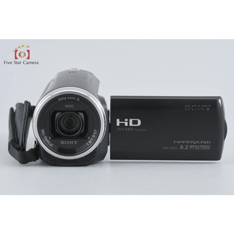 SONY（ソニー） 【中古】SONY HDR-CX675 ブラック デジタルビデオ