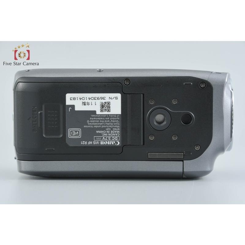 キヤノン（Canon） 【中古】Canon iVIS HF R21 シルバー ビデオカメラ