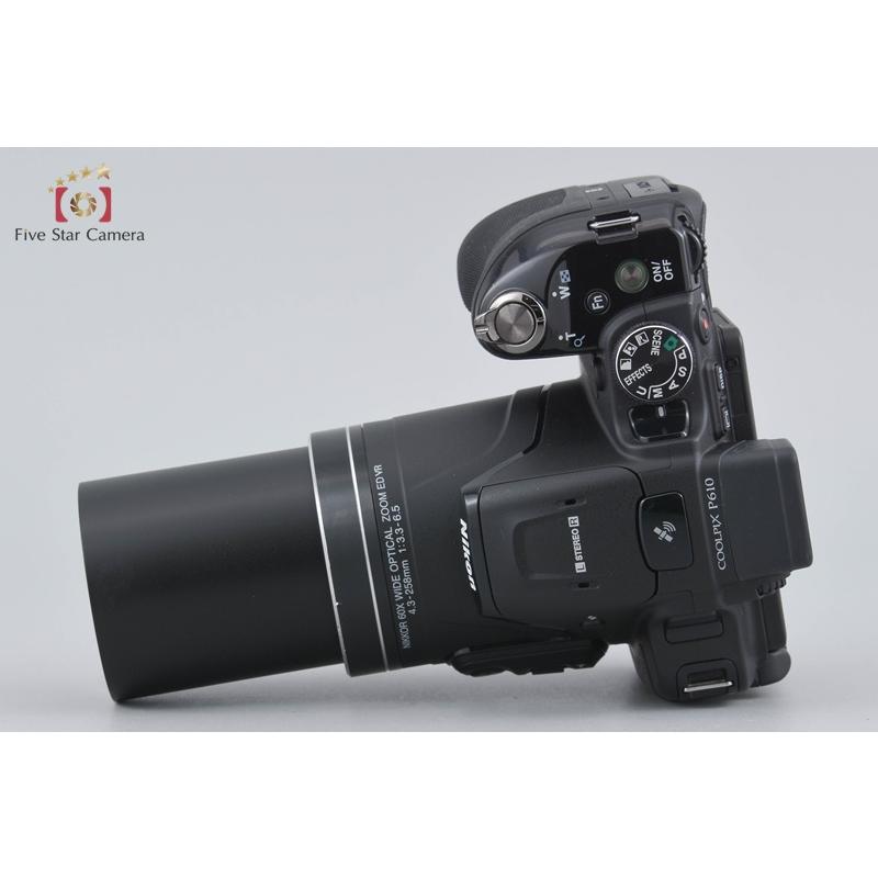 ニコン（Nikon） 【中古】Nikon COOLPIX P610 ブラック コンパクト