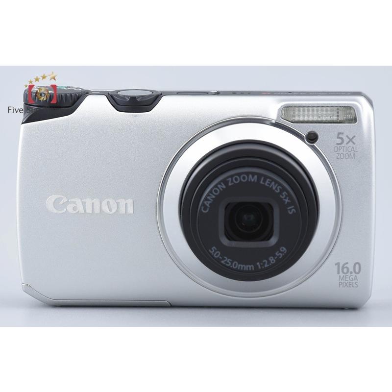 【希少・新品未使用品】Canon PowerShot A3300 IS シルバー Canon PowerShot A3300 IS Digital Camera - Silver (16.0 MP, 5x