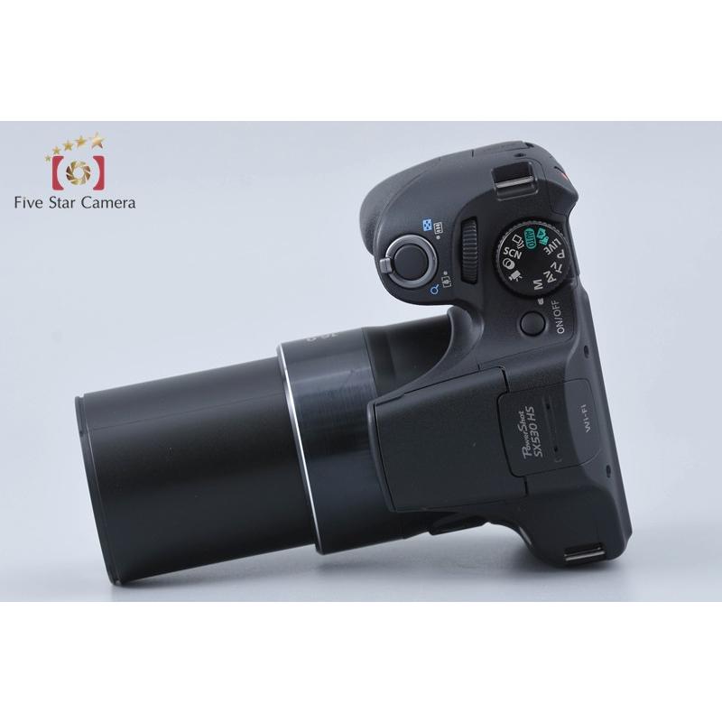 【中古】Canon キヤノン PowerShot SX530 HS ブラック コンパクトデジタルカメラ Canon Powershot SX530 HS 16mp Digital Camera w/ Battery