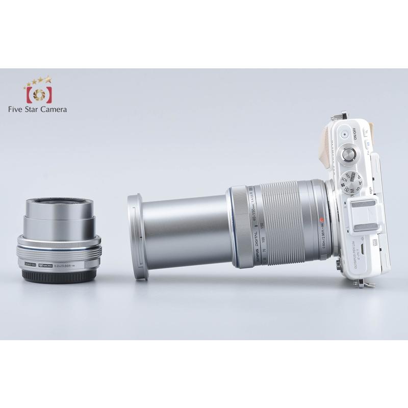 シャッター数1570 ⭐︎美品⭐︎ OLYMPUS PEN Lite E-PL7 オリンパス（OLYMPUS） 【中古】OLYMPUS PEN Lite E-PL7 EZ ダブル