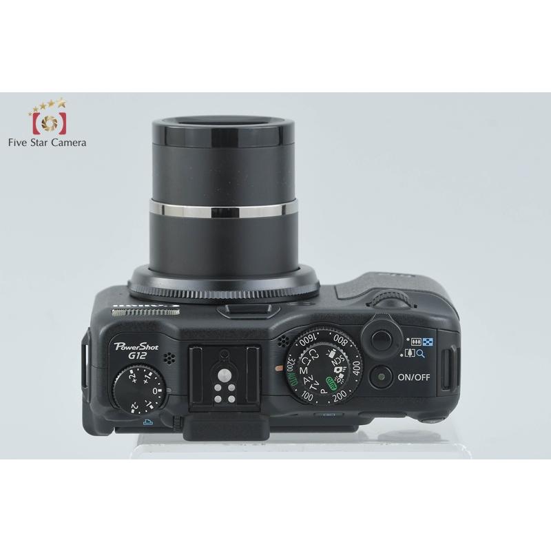 キヤノン（Canon） 【中古】Canon PowerShot G12 ブラック コンパクト