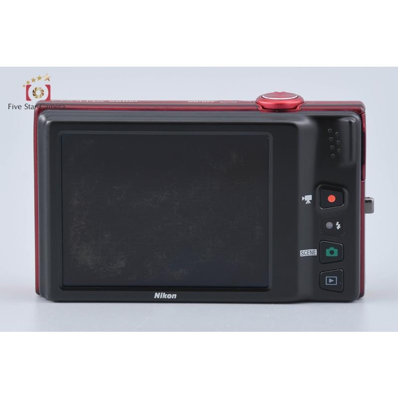【中古】Nikon ニコン COOLPIX S6100 スーパーレッド コンパクトデジタルカメラ 元箱付き ニコン（Nikon） 【中古】Nikon COOLPIX S6100 スーパーレッド