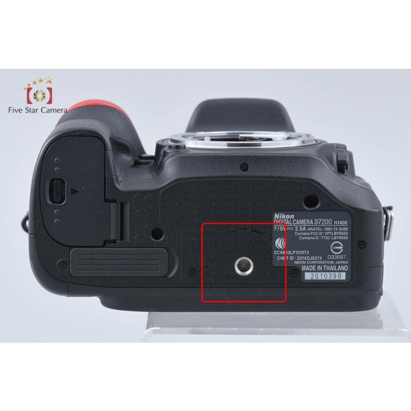 ニコン（Nikon） 【中古】Nikon D7200 デジタル一眼レフカメラ : 中古