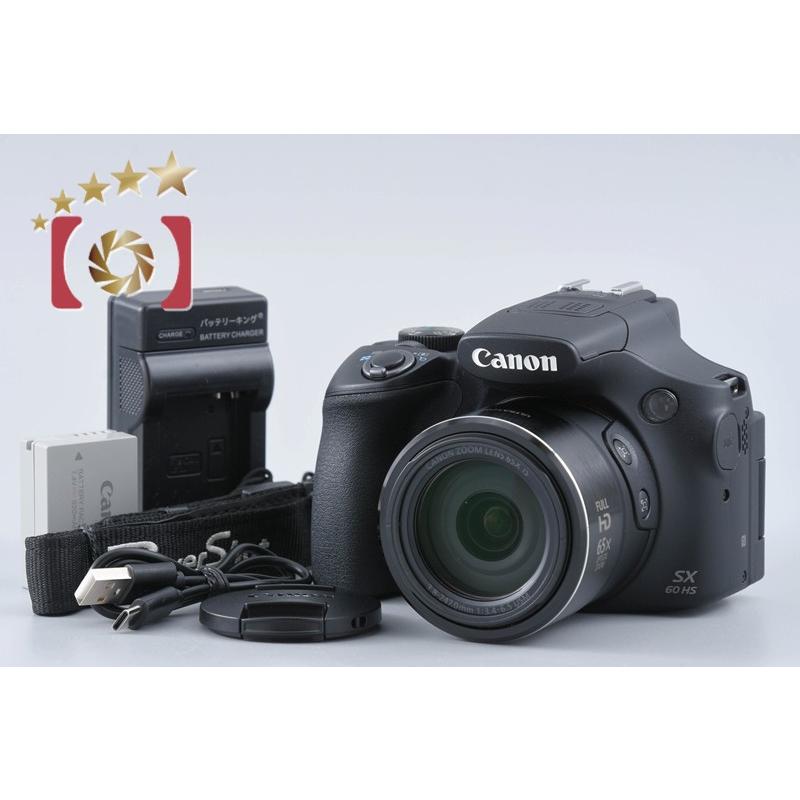 【中古】Canon キヤノン PowerShot SX60 HS ブラック コンパクトデジタルカメラ キヤノン（Canon） 【中古】Canon PowerShot SX60 HS ブラック