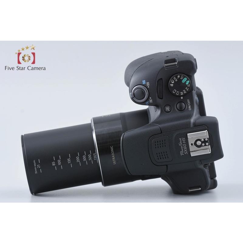 【中古】Canon キヤノン PowerShot SX60 HS ブラック コンパクトデジタルカメラ PowerShot キヤノン Canon SX60 HS パワーショット コンパクトデジタル