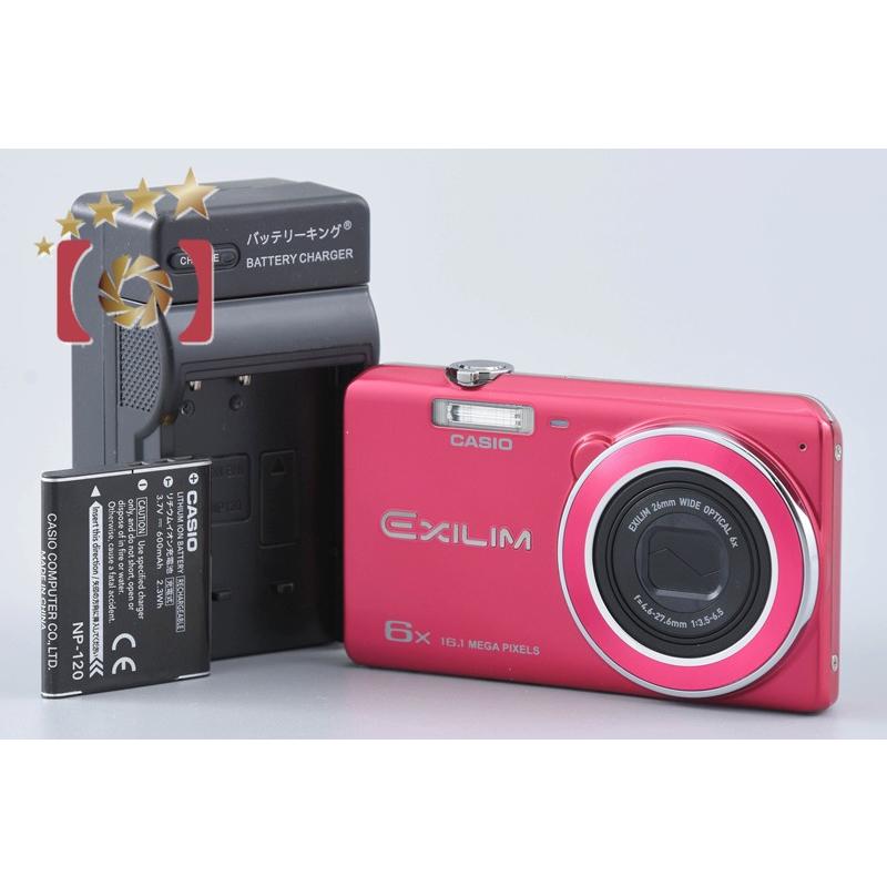 【美品】CASIO EXILIM EX-ZS26 レッド　動作確認済 CASIO（カシオ） Casio EXILIM EX-ZS26 レッド 6x ズーム : ナチュラル