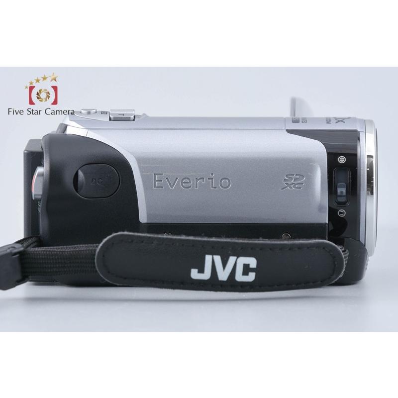 カメラ 美品 JVC Everio ビデオカメラ GZ-E311 シルバー 60倍ズーム