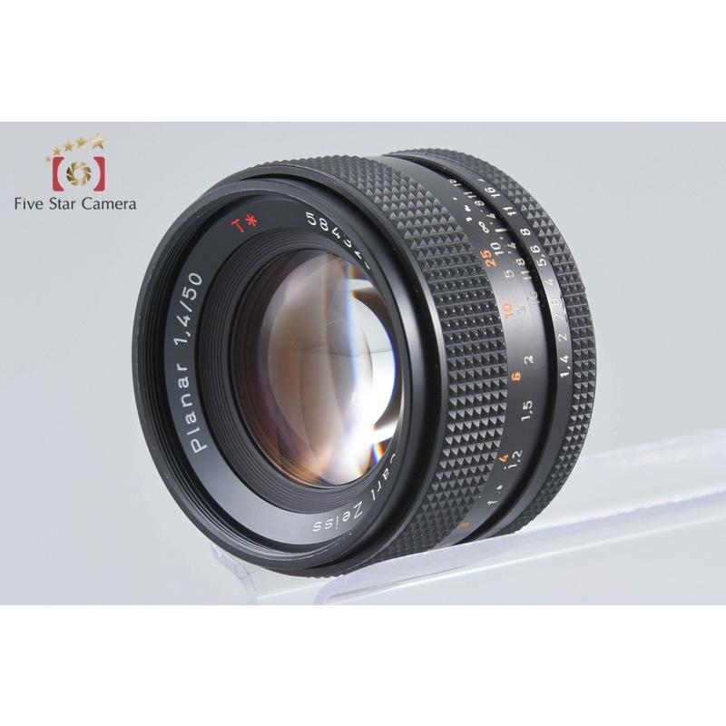 CONTAX Planar 1.4/50 T*（中古美品） CONTAX（コンタックス） 【中古】CONTAX Carl Zeiss Planar 50mm f/1.4